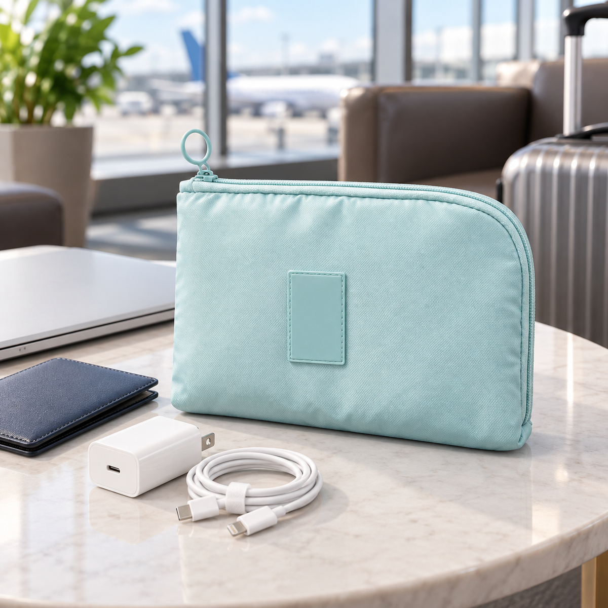 Multifunction Business Tech Organizer Pouch