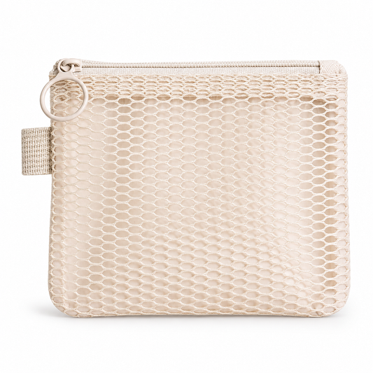 Compact Mesh Travel Organizer Pouch
