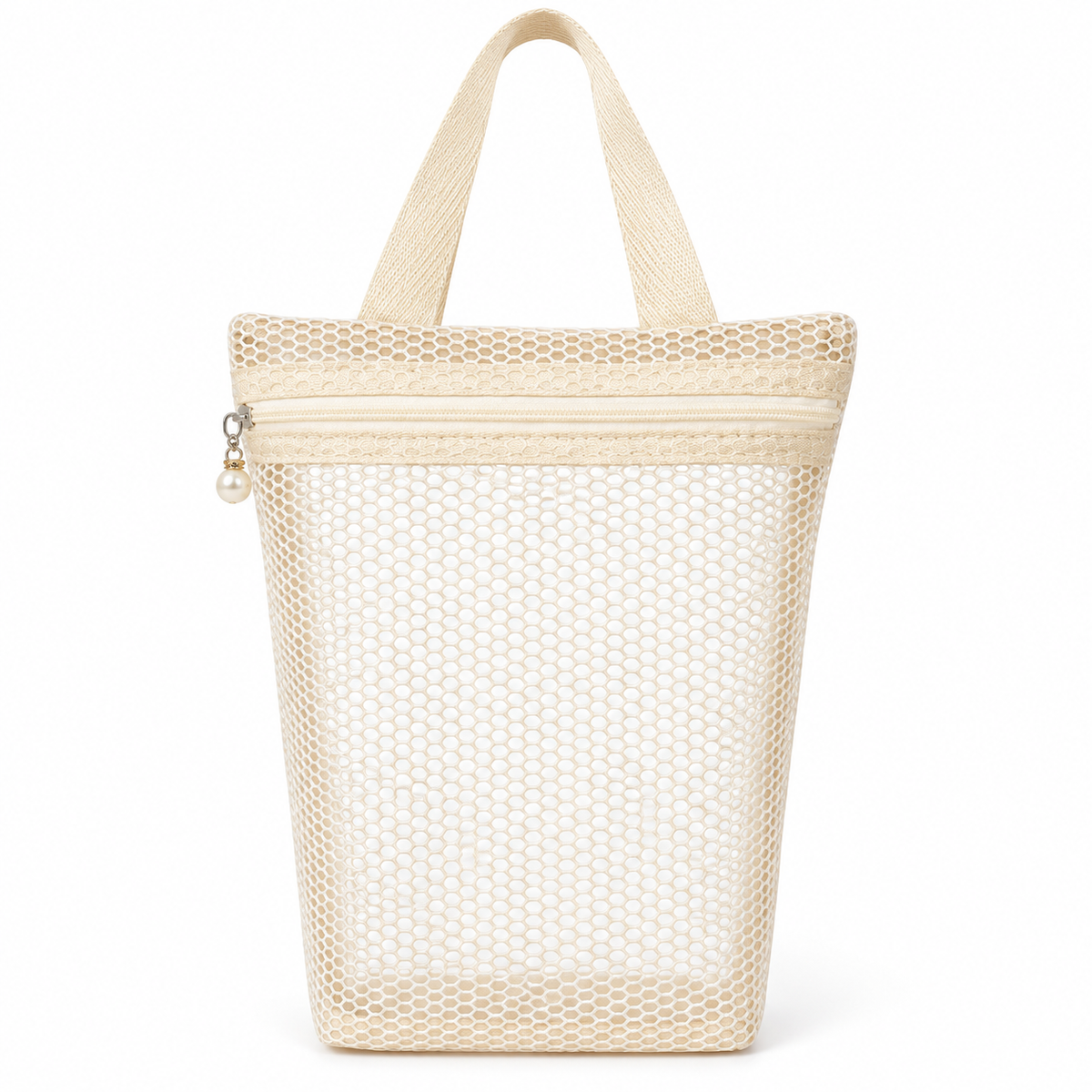 Large-Capacity Mesh Travel Toiletry Bag