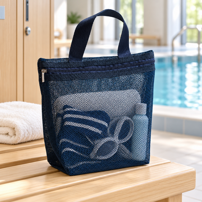 Large-Capacity Mesh Travel Organizer Bag