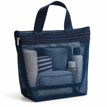 Large-Capacity Mesh Travel Organizer Bag