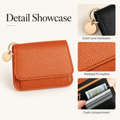 Women’s Elegant Minimalist Trifold Wallet