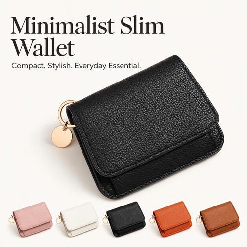 Women’s Elegant Minimalist Trifold Wallet